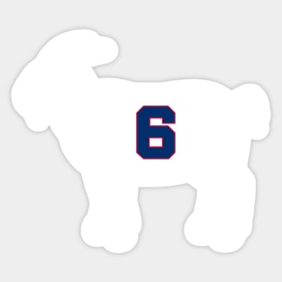 Julius Erving Philadelphia Goat Qiangy Sticker